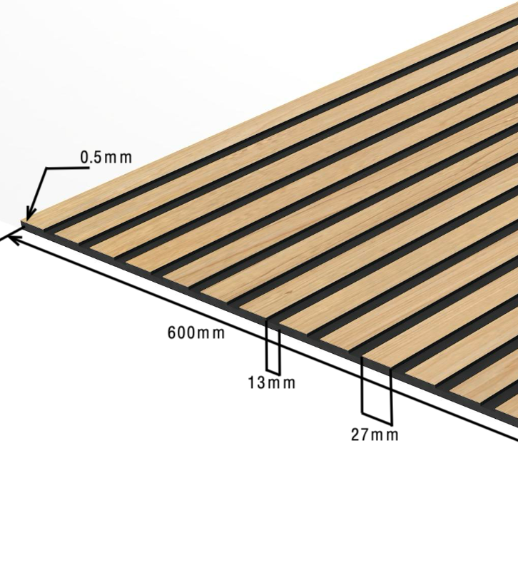 Panneau acoustique Ultralight epicPLY– Chêne foncé